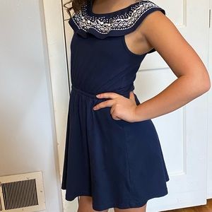 Girls blue dress